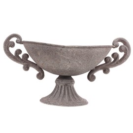 Outdoor Planters Classic Urn Planter Vintage Roman Style Pot Antique Vase Indoor Metal Outdoor Decorative Urn for Wedding Party Decor Pots Indoor