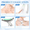 Face Massager Against Wrinkles, Journeyside Face Beauty Device with 3