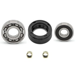Parts and Parts Front Wheel Bearing Compatible with Vespa Vespa 125 ET3 (VMB1T) Vespa 125 Nuova (VMA1T)