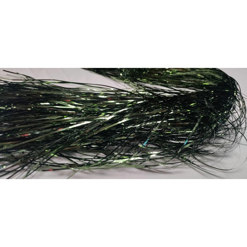 Shop4allsorts Set Of 4 Pine Green Lametta Foil Tinsel Garland
