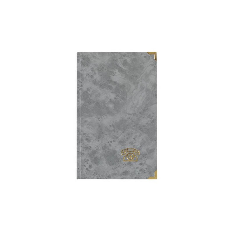 Stylex Address and Telephone Book with 2 Brass Corners