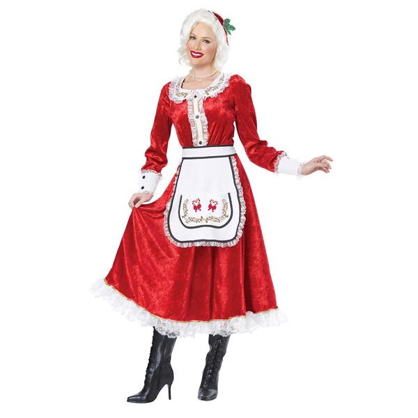 Classic Mrs. Claus Costume Small
