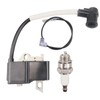4137 400 1350 Ignition Coil with Spark Plug for Stihl