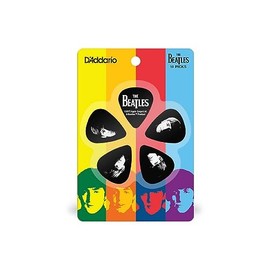 D'Addario ダダリオ ピック Beatles Guitar Picks Meet The Beatles 1CBK2-10B2 Thin 10枚入り 【国内正規品】