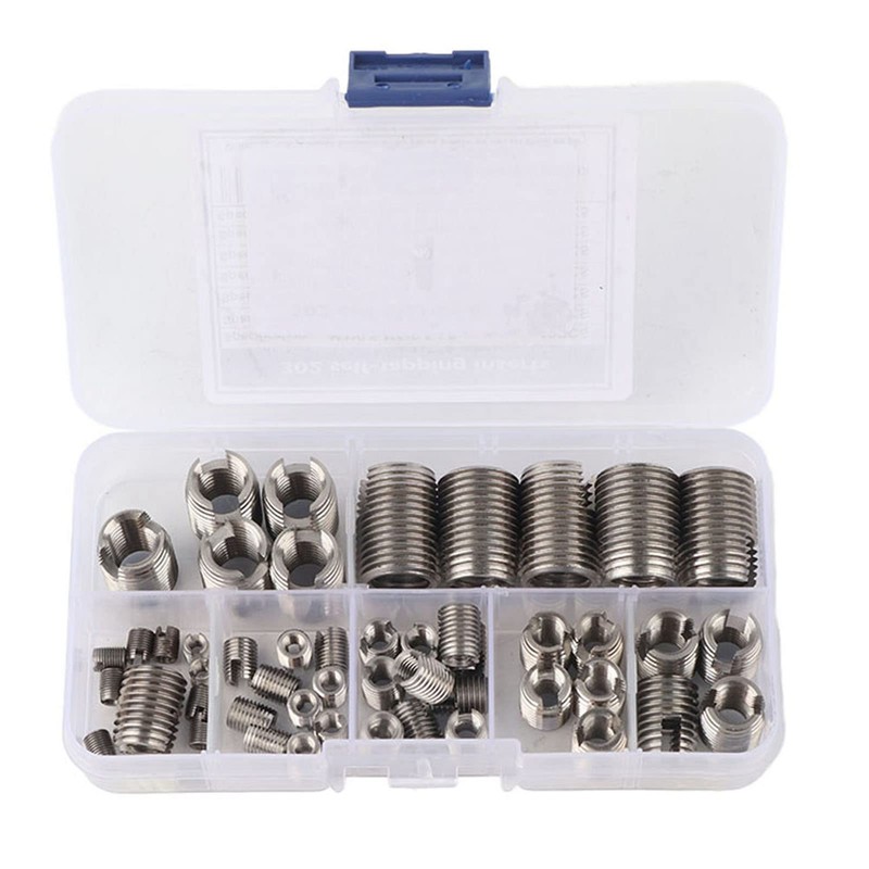 Thread Set lbch, 50 Pieces Stainless Steel Inner Thread Self