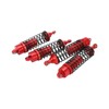 4Pcs RC Front Rear Shocks Set Model Car Shock Absorber