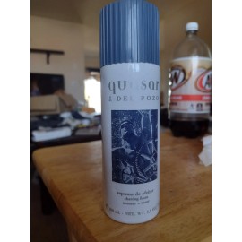 J DEL POZO QUASAR 6.9 OZ 200ml  SHAVE foam. Rare Discontinued Smells Lik Cologne