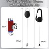 Likesing Retractable Lighter Leashes, Bi'c Lighter Holder Key Chain for