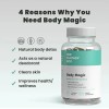 Body Magic Chlorophyll Pill - For Body Odor, Detox &
