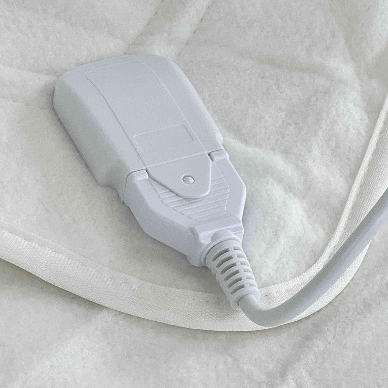 Oypla Machine Washable Single Electric Blanket Heated Underblanket with 3