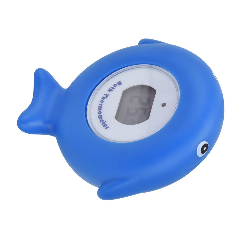Baby Bath Electronic Thermometer Cute Fish Shaped LCD Shower Temperature