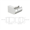 Muxios On Wall Mount Shower Bracket for Handheld shower head,