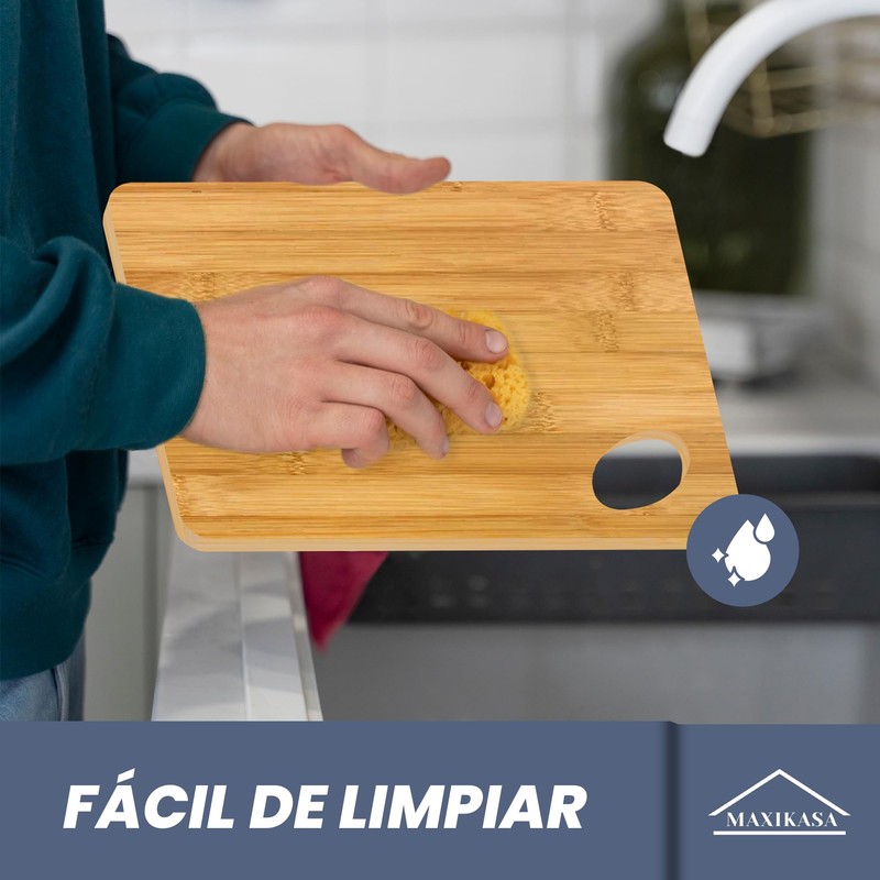 Bamboo Chopping Boards (Pack of 2)