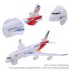 Electric Airplane Model With Universal Wheel Design Environmental Protection Material