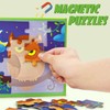 ENIKMOSD Children's Puzzle Magnetic Puzzle Animal Puzzle for Children from