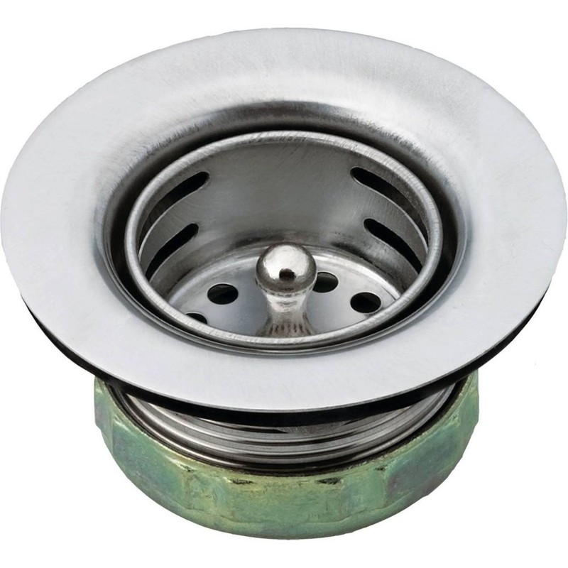 Moen 22174 Sink Basket Strainer with Drain Assembly, 2", Stainless