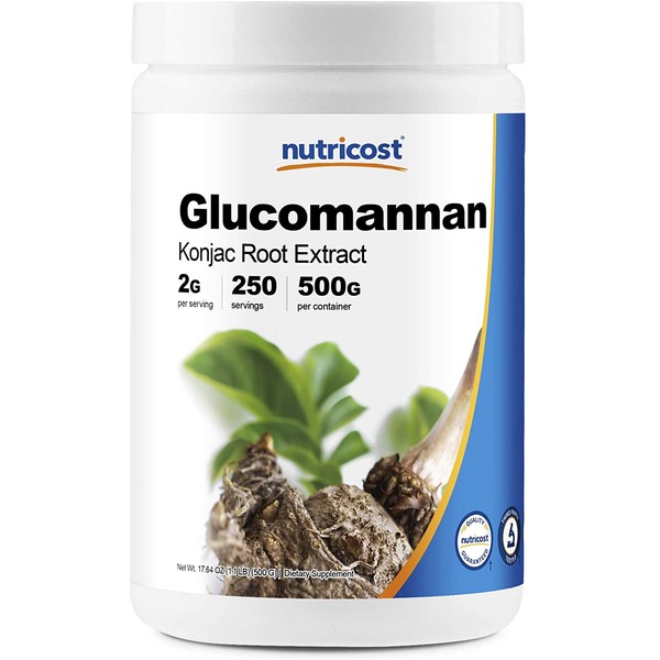 Nutricost Glucomannan Powder 500 Grams