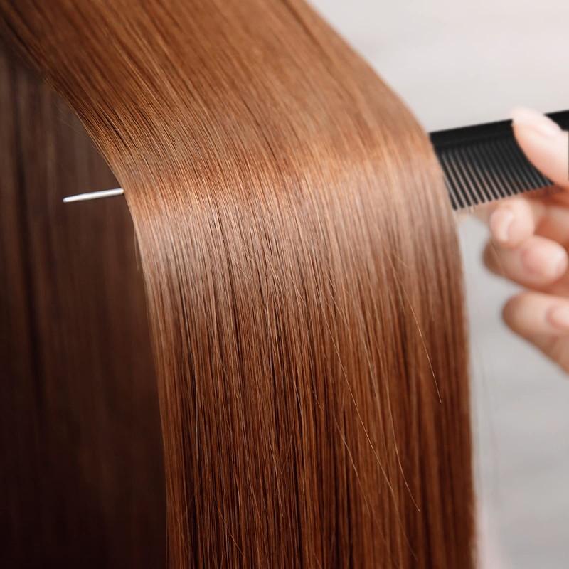 9.3'' Rat Tail Comb for Hair Stylist, Parting Combs for