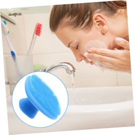 FOMIYES Bath Scrub Face Brush for Deep Cleaning Manual Design for Exfoliation Portable and Lightweight Facial Scrubber for Skin Cleansing Safe and Material for Makeup Removal and Blackhead