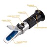 Automotive Antifreeze Refractometers Aluminium Alloy Freezing Point Temperature Tester Device