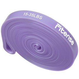 Fitense Pull Up Assistance Band - Resistance Band for Exercise Women for Home Gym, Exercise Bands for Body Stretching/Physical Therapy/Training, Elastic Bands for Exercise Includes Training Poster