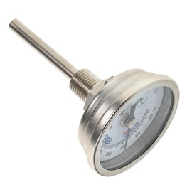 CAXUSD Professional High Precision Stainless Steel Wine Thermometer for Winemaking Secure Threaded Design for Accurate Temperature Monitoring Brewing Processes Easy to Read Scale