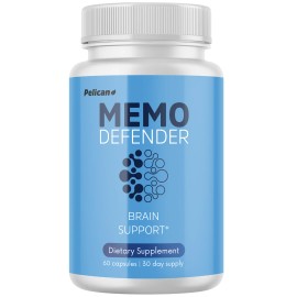 Pelican Vitamins Memo Defender- Brain Support- 60 Capsules
