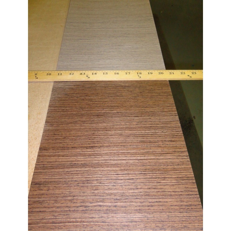 Wenge African composite wood veneer 96" x 9" with wood