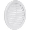 Vent Systems 5" Inch (Opening Dimensions) White Soffit Vent Cover