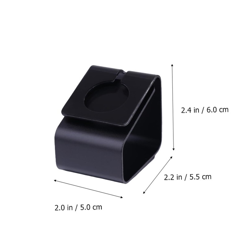 jojofuny 2pcs Metal Smart Watch Charging Dock for Compact Phone