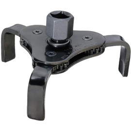 YoiYee Universal 3-Jaw Adjustable Oil Filter Wrench - 64mm to 116mm Removal Tool with 2 Way Operation