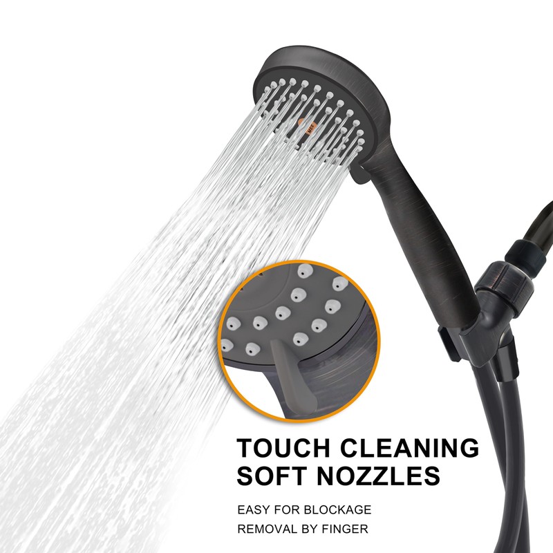 YOO.MEE High Pressure Handheld Shower Head with Powerful Shower Spray