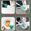 Bottle Soft Brushs Sponge Bottle Brushes 2 Pcs with 2