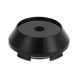 TUCKBOLD Wheel Center Cap Wheel Cap Center Cap Universal Compatibility Rust Proof Tire Cap Wheel Center Hub Cap Outer Diameter 65mm/2.56" Snap-in Plastic Black 1 Piece