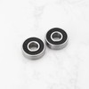 VGOL 8 Pcs 608-2RS 22mm Ceramic Skateboard Bearings Stainless Steel