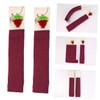 DOITOOL Practical Kitchen Accessory Fabric Handle Door Covers for Fridge