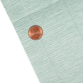 Paper Mart Italian Crepe Paper Roll, Luxurious 180 GSM 19.5 x 98 Inches Decorative Tissue, Sage 621 Green, Cartotecnica Rossi Crepe Paper for Crafting