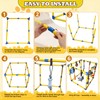 Puppy Play Gym with 10 Hanging Toys, 23.6" Removable Small