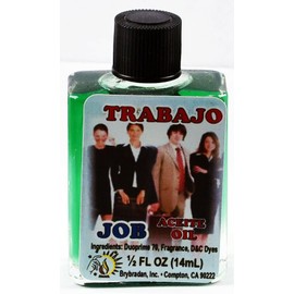 MW 6 PCS BRYBRADAN Job Spiritual Oil ACEITE ESPIRITUAL Trabajo -1/2 FL OZ 14.7ML