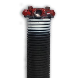 DURA-LIFT .218 x 1.75" x 28" Torsion Garage Door Spring (White, Right Wound)