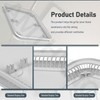 FG701S Universal Bathroom Exhaust Upgrade Grille Cover for Broan-NuTone, Included