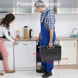 Gickbusus 26 PCS Terminal Removal Tool Kit, for Replace The Vehicle Harness Pin Connector Release Tool Kit, with Titanium Needles and Non-Slip Handles