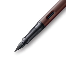 LAMY L90-M - Pluma estilográfica, mediano, punto medio, Lux Maroon L90-M, compatible con la marca Lux Maroon L90-M, tamaño del producto: 0.5 x 0.5 x 5.4 pulgadas, 0.8 oz (23 g)