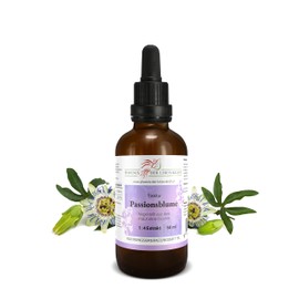 Passionflower Tincture, 50 ml, Passiflora Incarnata Drops (1:4 Extract), Premium Quality, Made in Austria, Dietary Supplement, Vegan