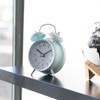 Fisura – Analog Alarm Clock Without Ticking, with LED Night