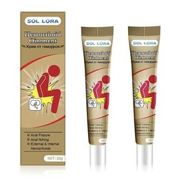 3pcs SOL LORA body care cream for men and women Hemorrhoids Cream - Volume: 2pcs 【Stable and effective】