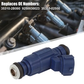 X AUTOHAUX 35310-2B000 9250930023 35310-02500 Flow Matched Fuel Injector for Hyundai i20 i30 for Kia Ceed 1.4L