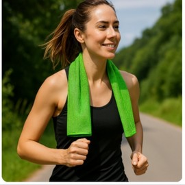 Cooling Hiking & Camping Towel - Ice Towel for Summer Sports & Events Group Gift Sky Blue 5ea