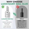 Luckyfairy 6 in 1 Gel Nail Glue Kit: Super Strong
