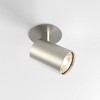 Astro Ascoli Recessed Indoor Spotlight (Matt Nickel), GU10 Lamp, Designed